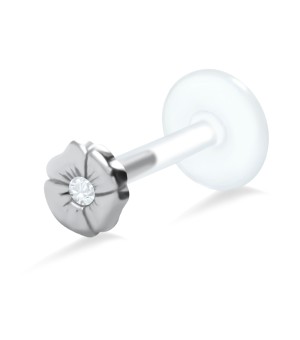 Flower Shaped Labrets Push-in LA-1305